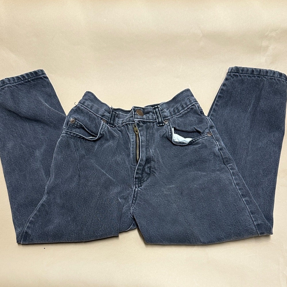 dark gray vintage kids girls Denim Jeans